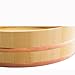 j-pure hitomi Wooden Sushi Oke Rice Mixing Tub with Copper Hoop Hangiri Handai Made of Sawara Cypress Made in Japan (2gou 9.45)