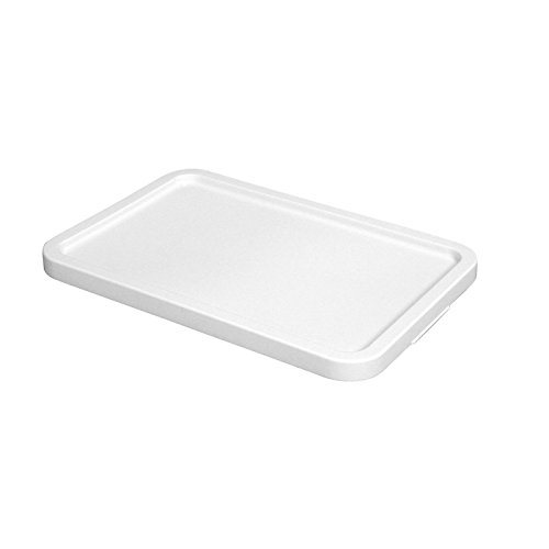 Gilac Couvercle Blanc pour BAC RECTANGULAIRE EMPILABLE 25, 35 et 55 litres