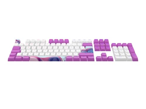 Teclas PBT multilingües Dark Project Candy K para solucionar la falta de layout ISO 2