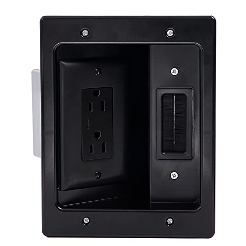 Cache câbles compatible avec toutes les TV écran plat OnQ HT2102BKV1