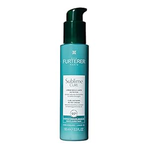 Rene Furterer SUBLIME CURL Curl Nutri-Activating Cream – For Curly, Wavy Hair – Curl Enhancing Leave-In – Humidity & Frizz Control – 3.3 fl. oz.