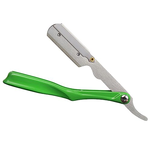 FRCOLOR De Maquinilla De Afeitar Manual Maquinillas De Afeitar Hombres De Afeitar Cuchillas De Afeitar Rectas Cortadoras De Cabello Para Hombres Hojas De Afeitar Acero Inoxidable