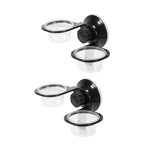 GRIRIW 2個 ?挂式食水盆 多機 フード 爬 用 水と餌の供 に ヘ カゲ に対応