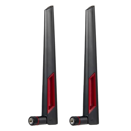WiFi 6 6E Tri-Band 2.4 GHz/5 GHz/6E 9dBi Antena WiFi omnidireccional para computadora de computadora PCI-E WiFi Red WiFi 6E Tarjeta USB WiFi Adaptador Bluetooth Tarjeta Router inalámbrico (Paquete de