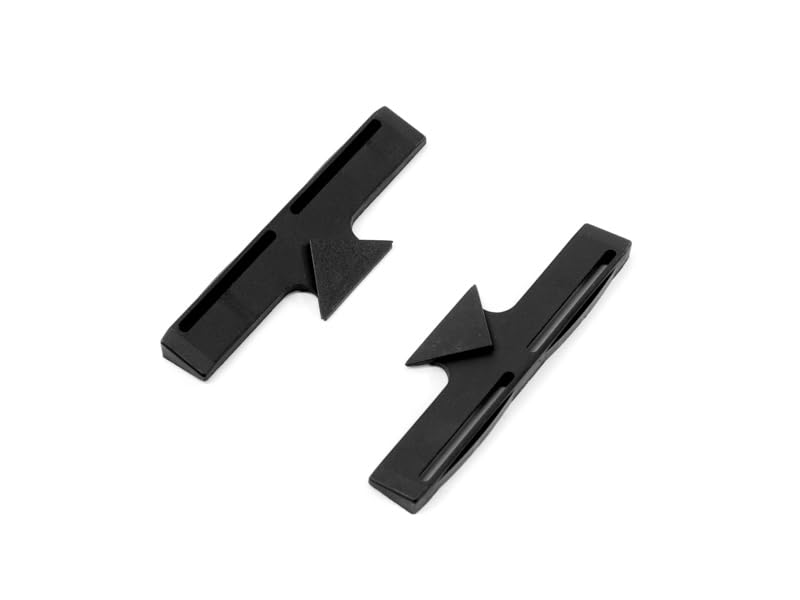 EVOline Bridge Zubehör gerader Adapter für Kabelbrücken, schwarz