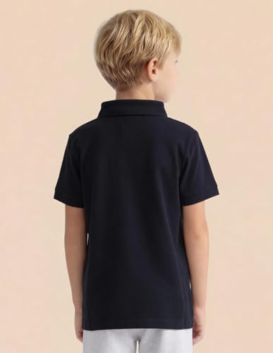 Image of U.S. Polo ASSN. Kids Polo T Shirt for Boys - 100% Cotton, Embroidered Logo, Kids Polo T Shirt for Boys
