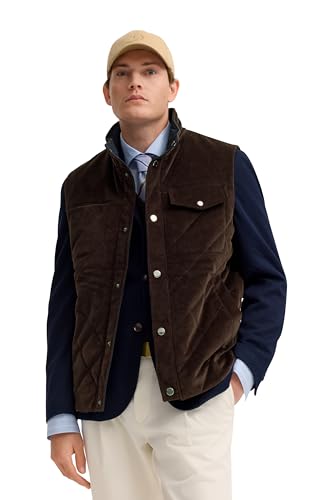 Gilet mi-saison Bugatti marron pour vos sorties et week-ends