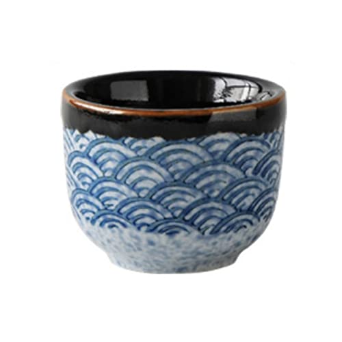 JIAYA Retro 40-240 ml SEE SET 1 Kruik 1/2/4 Cups Bottle Vodka Shochu Decanter Shot Cup Gift Bar Sets (Color : 1pot 2cups) - Image 4