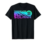 Solana Coin Blockchain HOLD SOL to the moon Solana Crypto T-Shirt
