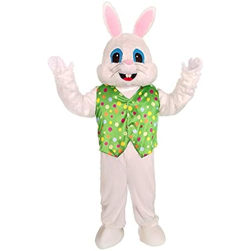 Easter Party Rabbit Costume Bunny Costume Plush Halloween Animal Mascot Costume