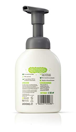 Scrubbingtons Scrub All Childrens 3 in 1 Shampoo, Conditioner and Body Wash Foam, Foam Body Wash for Kids, Kids Shampoo and Conditioner, Suitable for Sensitive Skin 4 x 200ml - Image 4