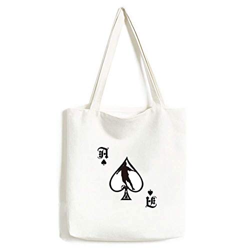 Sac à main de football lavable fini les taches avec le motif poker