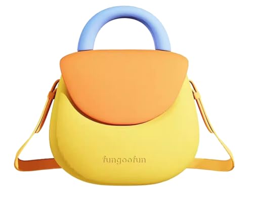 Cute EVA Crossbody Bag for Women Small Tote Handbag Candy Color Satchels Purse Wallet Travel Beach Shoulder Bags 2025