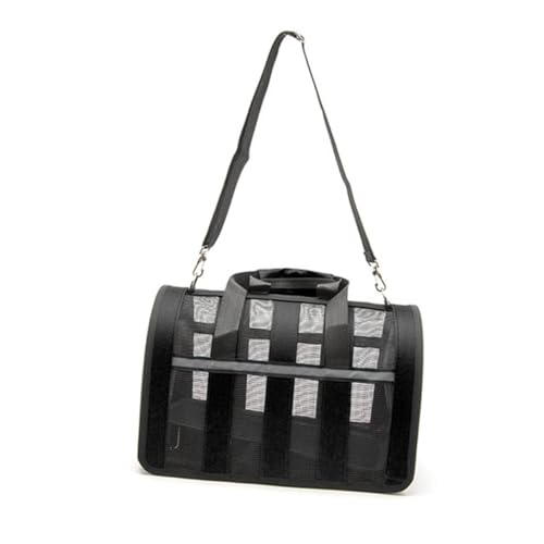 HANABASS Dog Cat Carrier Bag Large Size Foldable Travel Bag for Puppy Pet Handbag Detachable Strap