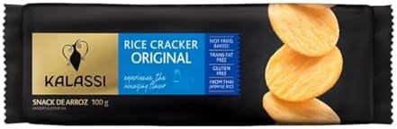 Kalassi Biscoito De Arroz Cracker Original 100G