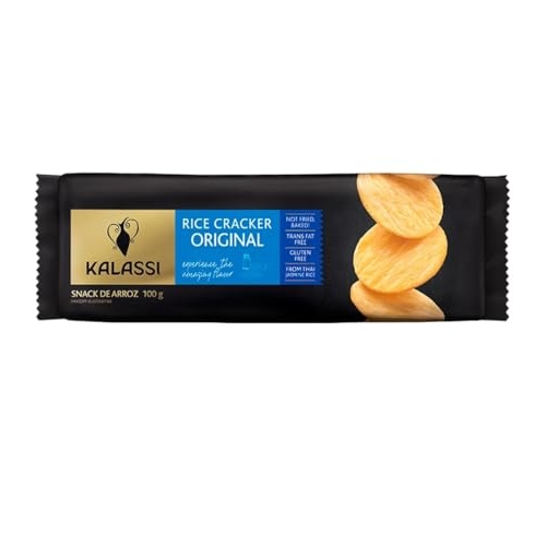 Kalassi Biscoito De Arroz Cracker Original 100G