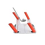 Ⓐ【El paquete incluye base Base de trampa de velocidad acrílica de 4 mm, seis varillas de trayectoria de oscilación y bolsa de transporte.