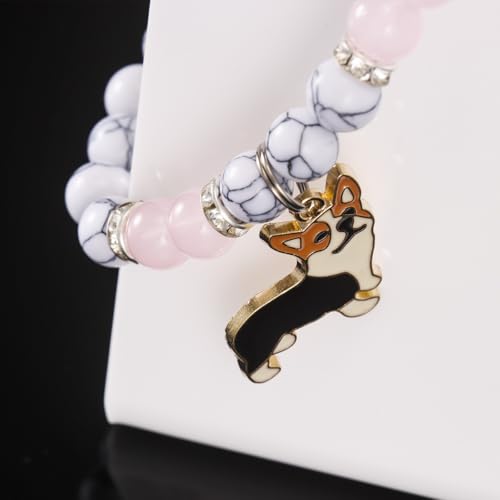 Kivosliviz Corgi Mom Gifts for Women Bracelet Corgie Dog Presents Corgis Lovers Themed Jewelry Corgi Accessories3