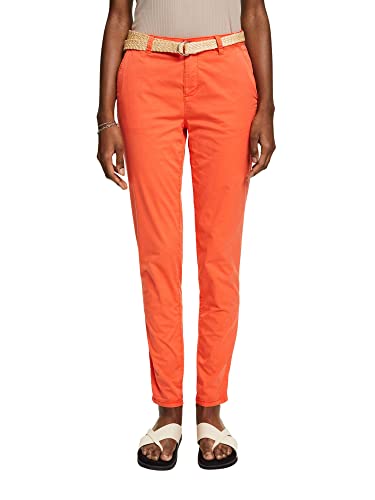 ESPRIT Damen 023ee1b333 Hose, 635/Orange Red, 42W / 32L