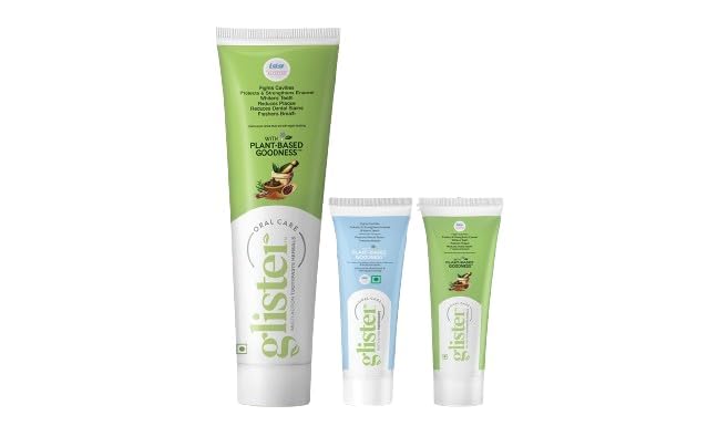 Glister herbal multi-action toothpaste - 200 grams and small glister 50 x 2 grams - COMBO (B0CQCVSNS9) Amazon Price History, Amazon Price Tracker