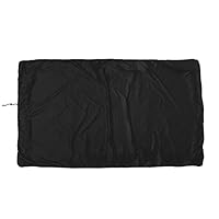 Tarpaulin for Billiard Tables Pool Table Cover Pool Billiard Tarpaulin Pool Table Cover with Drawstring Waterproof Cover Oxford Cloth Waterproof (Black, Size: 245 x 140 x 20 cm)