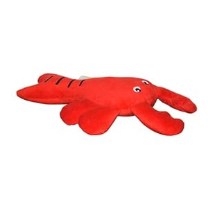 Sniffr Plush Lobster Toys for Dogs|Squeaky Toy|Non-Toxic,Soft,Stuffed Interactive|Squeaker Inside|Super & Durable|Machine Washable|Small to Medium & Large|Enhanced Durability|for All Breeds|Chew Tug