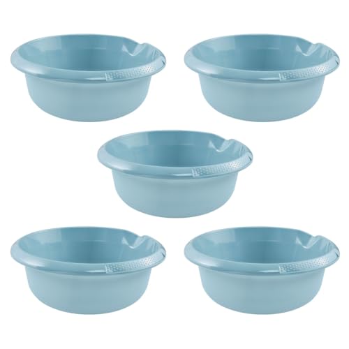 keeeper björk 5x Universal-Schüssel mit Ausguss, Rund, 3,5 l, Ø 28 cm, Nordic Blue – Ansicht 1