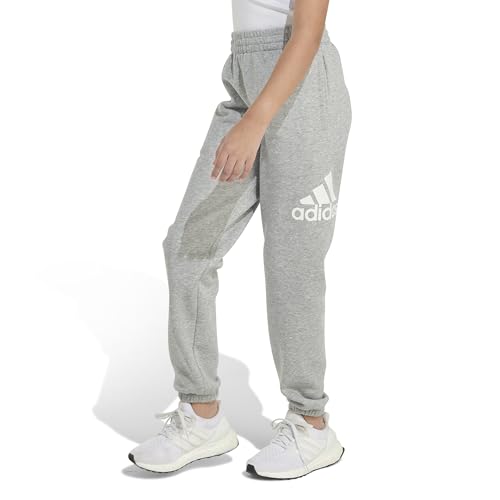 Image of adidas Girls' Cotton Fleece Joggers