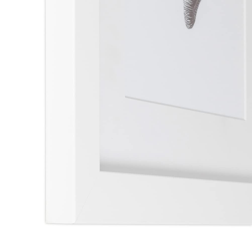 Amazon.co.jp: ArtToFrames 23x31インチ サテンホワイトフレームフォト