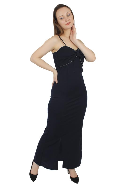 Buy SSHUBHAM Blue Solid Indo Western Dress (Blue_Dress_L) at Amazon.in