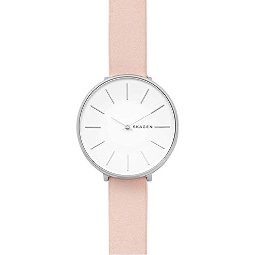 Skagen Damen Analog Quarz Uhr mit Leder Armband SKW2690 – Bild 3