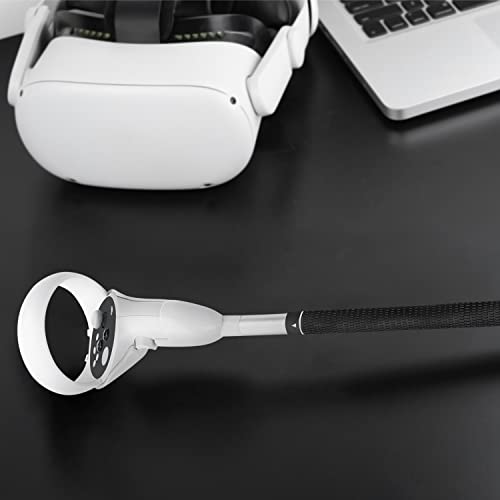 SOULWIT Golfschläger-Adaptergriffbefestigung für Oculus (Meta) Quest 2 (Rechts-Controller), VR-Erweiterungszubehör, Einfache Installation - Weiß - Image 8