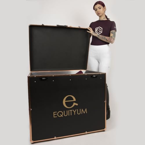 e EQUITYUM Bauletto Matthew, Eleganza e Praticità nei Bauli da Equitazione, Design Italiano per Cavalieri e Amazzoni, Soluzioni Innovative di Stoccaggio e Trasporto