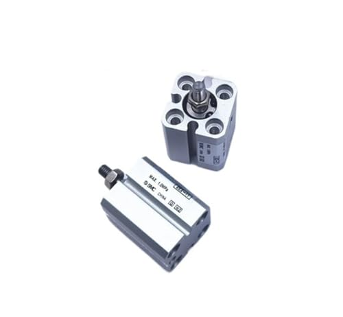 Vérin compact femelle CDQSB12 pneumatique double effet pour outillage industriel - 2