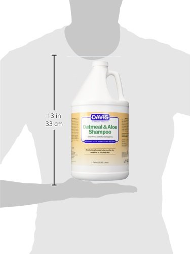 Davis Oatmeal And Aloe Dog And Cat Shampoo, 1-Gallon #TOP1