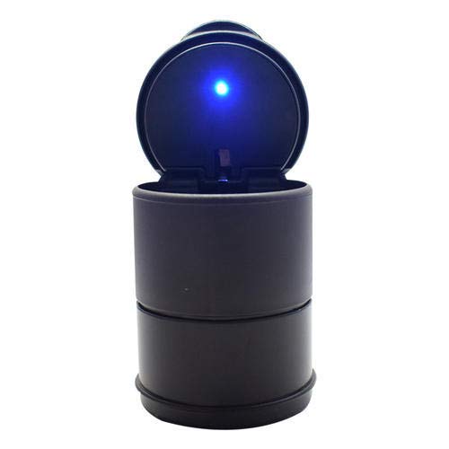 BIGZOOM Stylish Car Led Ash Tray for Mahindra Bolero EX (Blue)