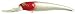 Mann's Bait Company 4 5/8-Inch Textured Stretch 20+ Hardbait (Redhead Holographic)