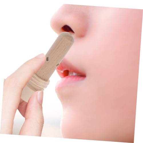 Ipetboom 2 Unidades de inalação nasal de aromaterapia óleos essenciais inaladores nasais de fragrânc