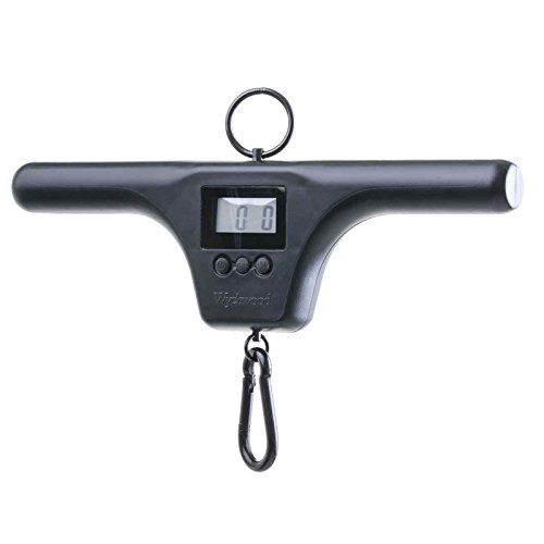 Wychwood - Carp T-Bar Scales Dual Screen 120lb Básculas de Pesca, Unisex Adulto, Negro, 120 LB