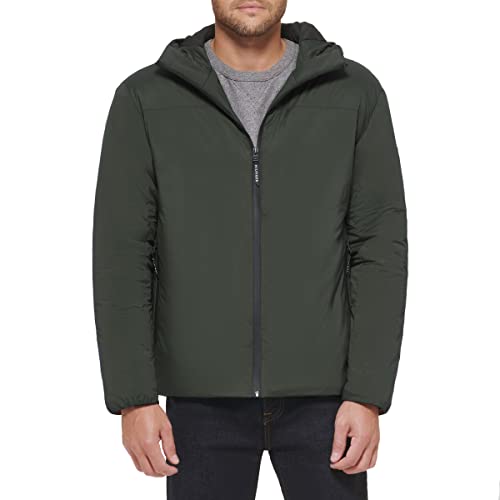 Image of Tommy Hilfiger Men's Stretch Performance Filled Rain Jacket