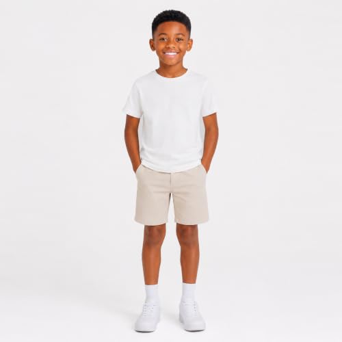 Image of Mud Kingdom T-Shirt for Boys Short Sleeve Plain Cotton Classic Summer Casual Stripe