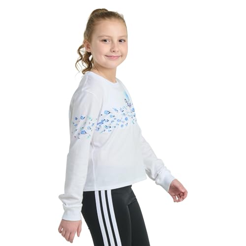 adidas Girls' Long Sleeve Tee2