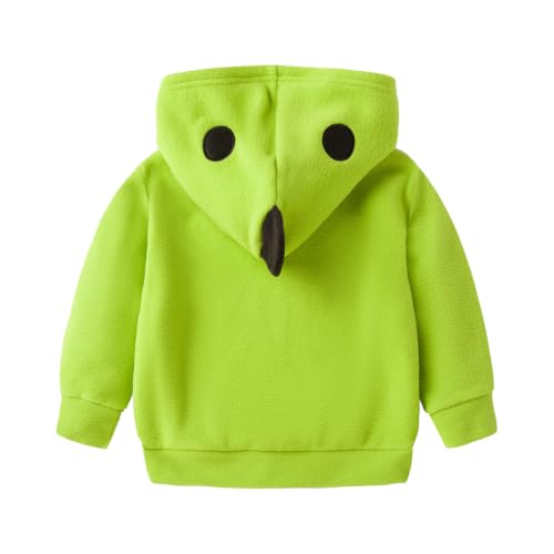 Image of Mud Kingdom Fleece Hoodies Jacket for Boys Girls Full Zipper Long Sleeve Happy Halloween