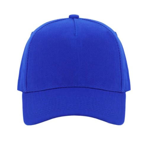 Image of 5-Panel Baseball Cap for Workouts, Hiking, Outdoor Sports, Customizable DIY Design, All-Season Comfort Fit, Adjustable