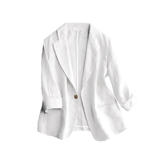 25 Chic Casual Outfits with Jeans and a Blazer - Your Ultimate Everyday Style Guide White Linen Blazer