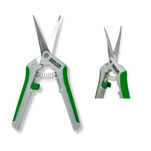 Generic Shear Precision 6.5 Inch Gardening Scissors Hand Pruner Pruning Shear with Curved Stainless...