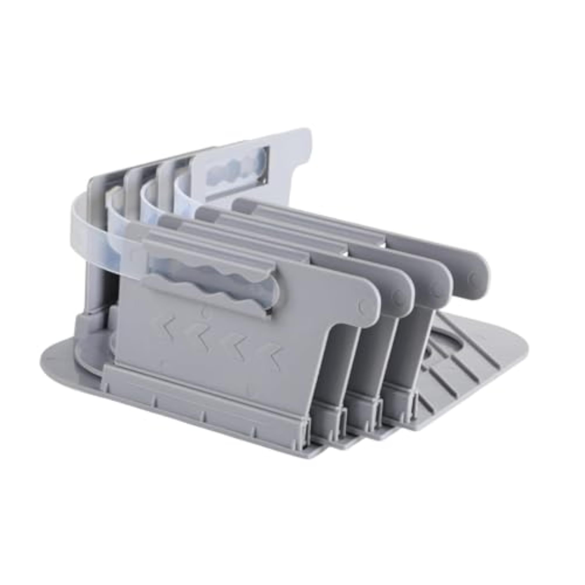 4X Lock Sheet Holders Anti Slip Bed Sheet Holders for Corner Gray