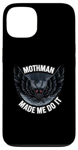 Mothman Made Me Do It Creepy Cryptid Paranormal �X�}�z�P�[�X iPhone 13 �p