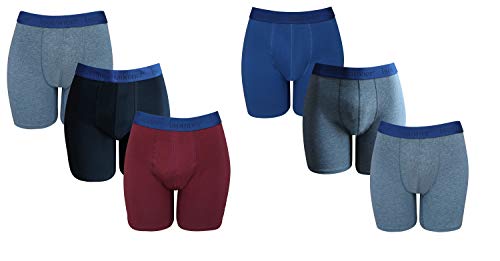 isotoner Mens Athletic Underwear -Stretch Boxer Briefs Training Breathable Athletic Fit No Fly