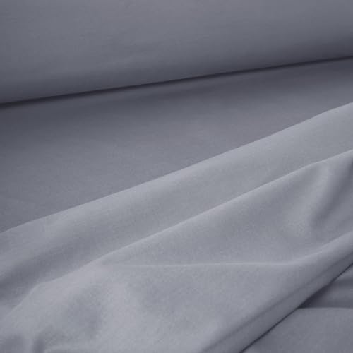Linge de lit 100% coton peigné bleu indigo certifié Oeko-TEX pour lit une place 90x200 cm
